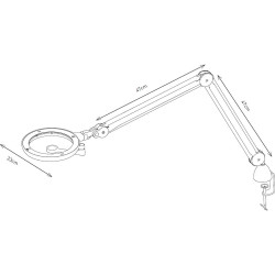 Lampe loupe iQ LED (Daylight)