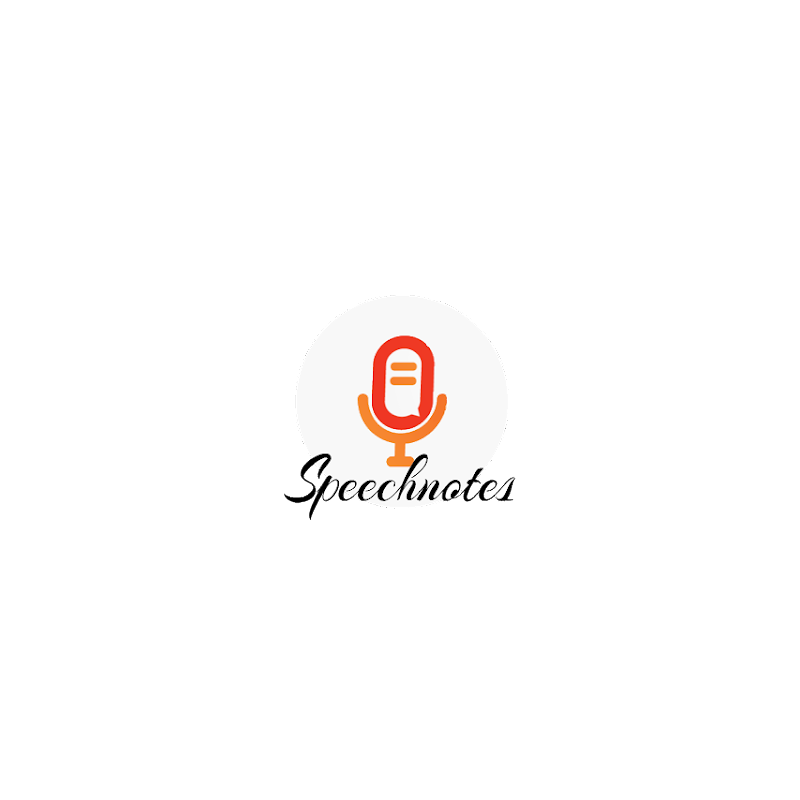 Application SpeechNotes