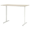 Bureau assis-debout à manivelle 160x80