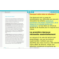 Logiciel Readiris Dyslexic 2.0