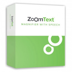 Logiciel ZoomText 2019 et 2025 - Agrandisseur d'écran (FREEDOM SCIENTIFIC)