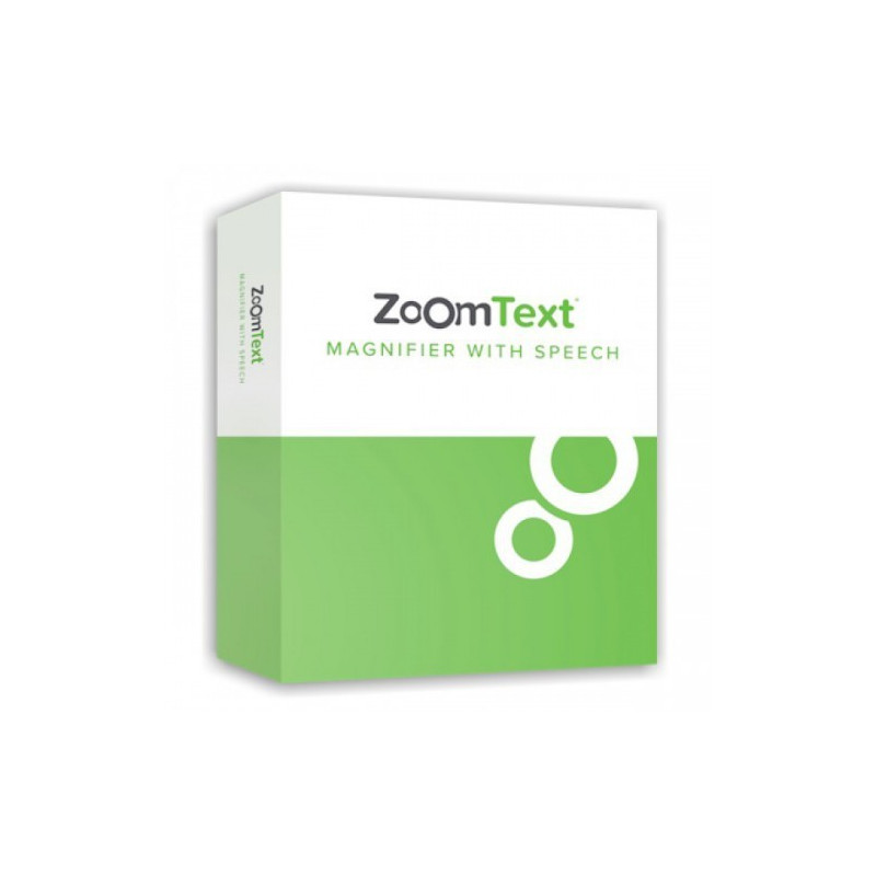Logiciel ZoomText 2019 et 2025 - Agrandisseur d'écran (FREEDOM SCIENTIFIC)
