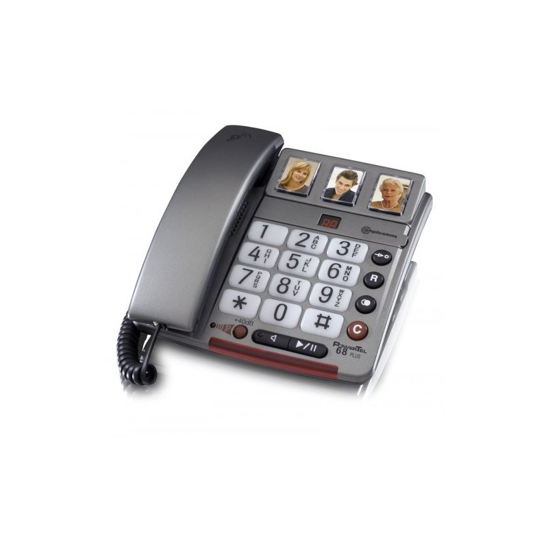 Téléphone fixe Power Tel 68 Plus