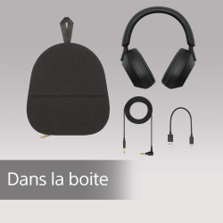 Micro-casque sans fil avec réduction de bruit WH-1000XM5