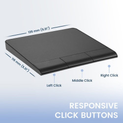 Touchpad sans fil PERIPAD 706 (PERIXX)