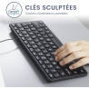 Clavier filaire compact PERIBOARD-432 (PERIXX)