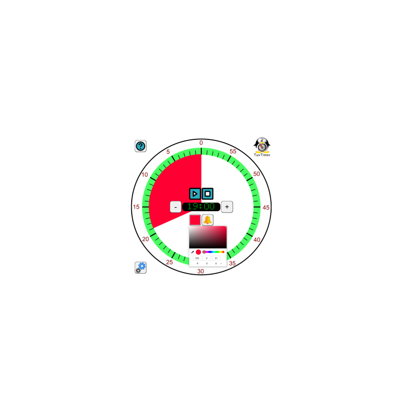Application Tux Timer