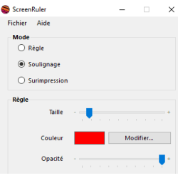 Logiciel ScreenRuler