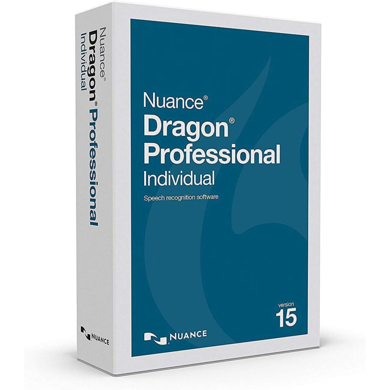 Logiciel Dragon Professional 15 - Ecrire et contrôler l'ordinateur avec la voix (NUANCE)