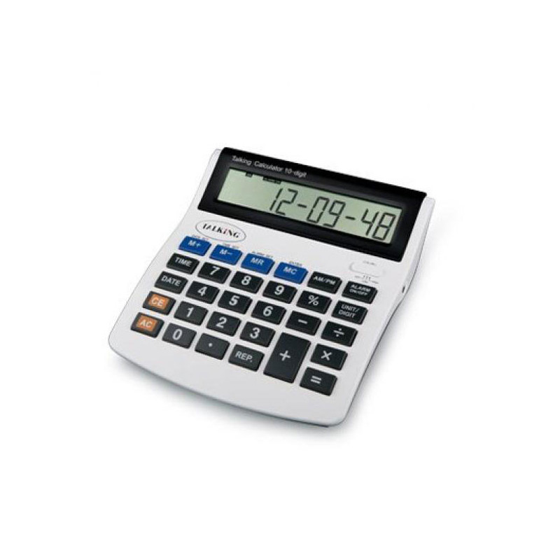 Calculatrice parlante grands caractères