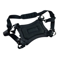 Kit support pour tablette et PC portable + bandoulière tour de cou + harnais d'épaule