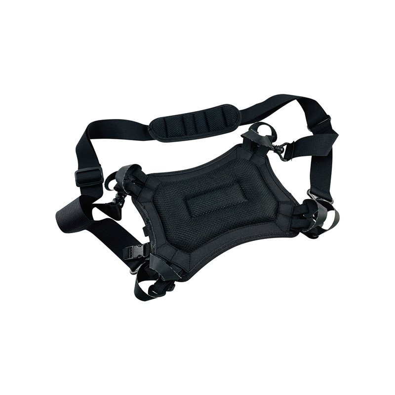Kit support pour tablette et PC portable + bandoulière tour de cou + harnais d'épaule