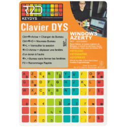 Kit de stickers autocollants KEYDYS (version Windows)