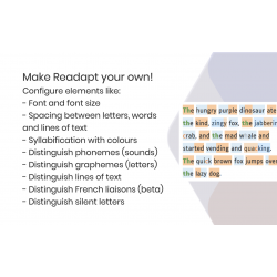 Application Readapt - Améliorer l’accessibilité à la lecture numérique (CONTENTSQUARE FOUNDATION)
