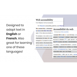 Application Readapt - Améliorer l’accessibilité à la lecture numérique (CONTENTSQUARE FOUNDATION)