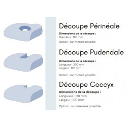 Fauteuil NK avec découpe pudendale (SOLACE)