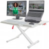 Plateforme assis-debout avec plateau coulissant (LEITZ ERGO)