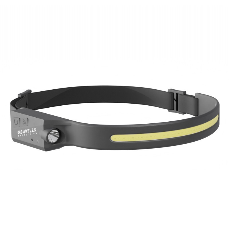 Lampe frontale Power LED avec détecteur de mouvement (SURFLEX)