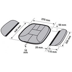 Coussin d'assise pour voiture ad'just (ADJUST)