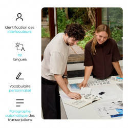 Enregistreur vocal avec IA PLAUD NOTE PRO (PLAUD)