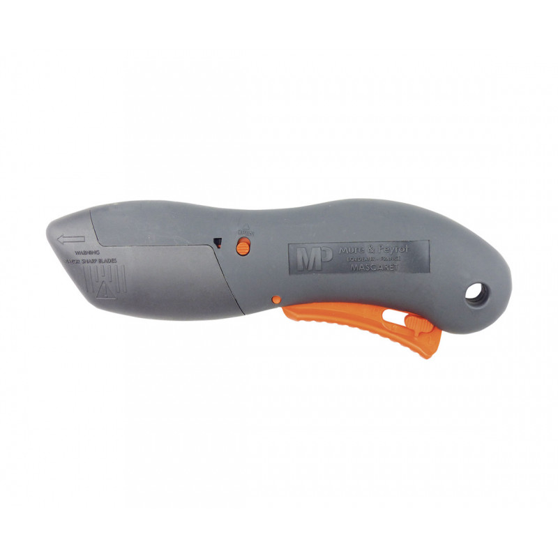 Cutter à gâchette avec lame rétractable MASCARET 2 (MURE & PEYROT)