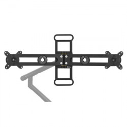 Support 2 écrans pour bras simple BE UNIVERSAL CROSSBAR (BAKKER ELKHUIZEN)