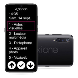 Téléphone basse vision multifonctions VoxiOne (VOXIWEB)