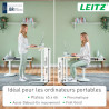Bureau assis-debout pliable 65x46 (LEITZ ERGO)