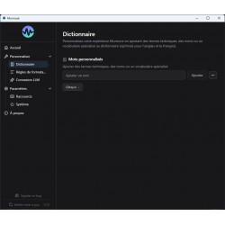 Application Murmure.app - Dictée vocale alimentée par l'IA, hors ligne et open source