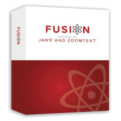 Logiciel Fusion (JAWS + ZoomText) - Agrandisseur et lecteur d'écran (FREEDOM SCIENTIFIC)