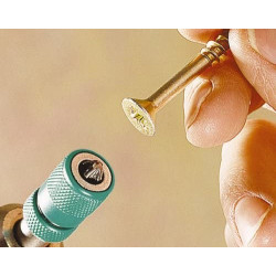 Kit tournevis avec porte-embout 1240 +  embout aimanté 2411 (WOLFCRAFT)