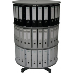 Colonne rotative de rangement