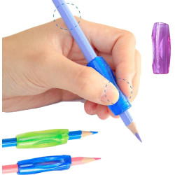 Grips stylo N°7  : manchon profilé en silicone