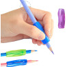 Grips stylo N°7  : manchon profilé en silicone