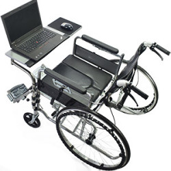 Support PC Portable pour fauteuil (NOBLE CREATEAPROTOTYPE)